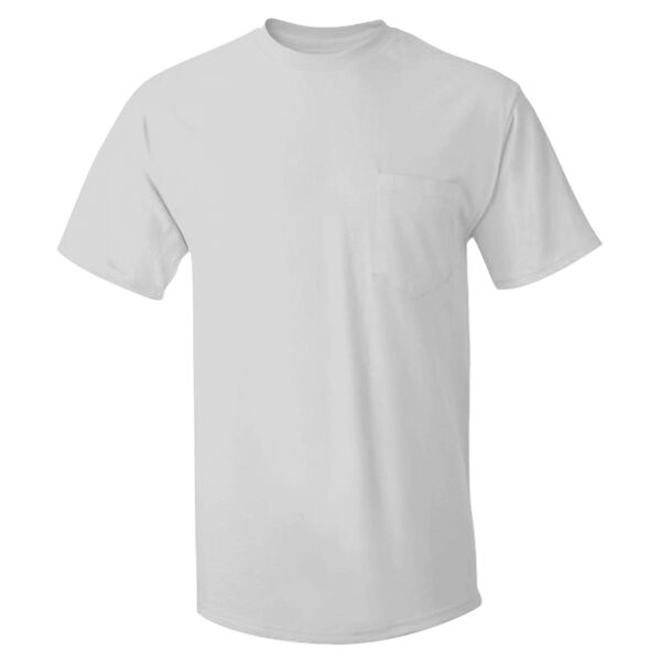 Hanes Tagless T-Shirt with a Pocket Thumbnail